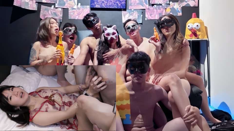 国产顶级淫啪组织【公鸡俱乐部】付费长视频，宫廷不再是戏剧，她们在俱乐部里乱交群P(2V)2